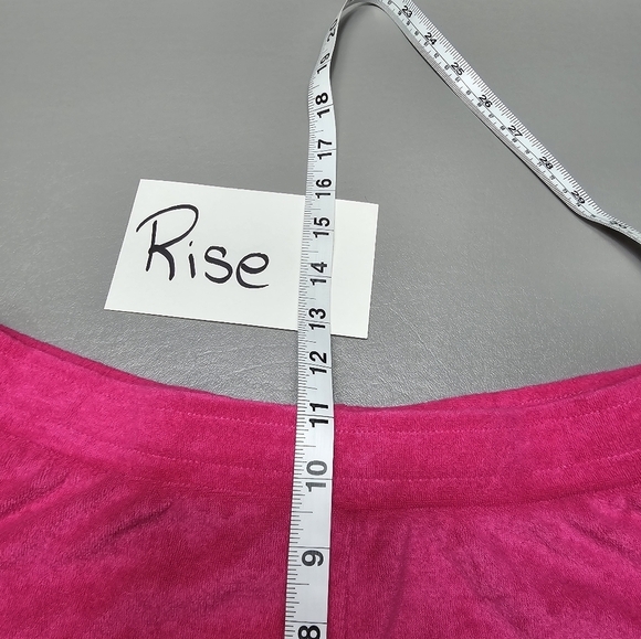 pro player pink high rise towel shorts women's size medium - Picture 5 of 9